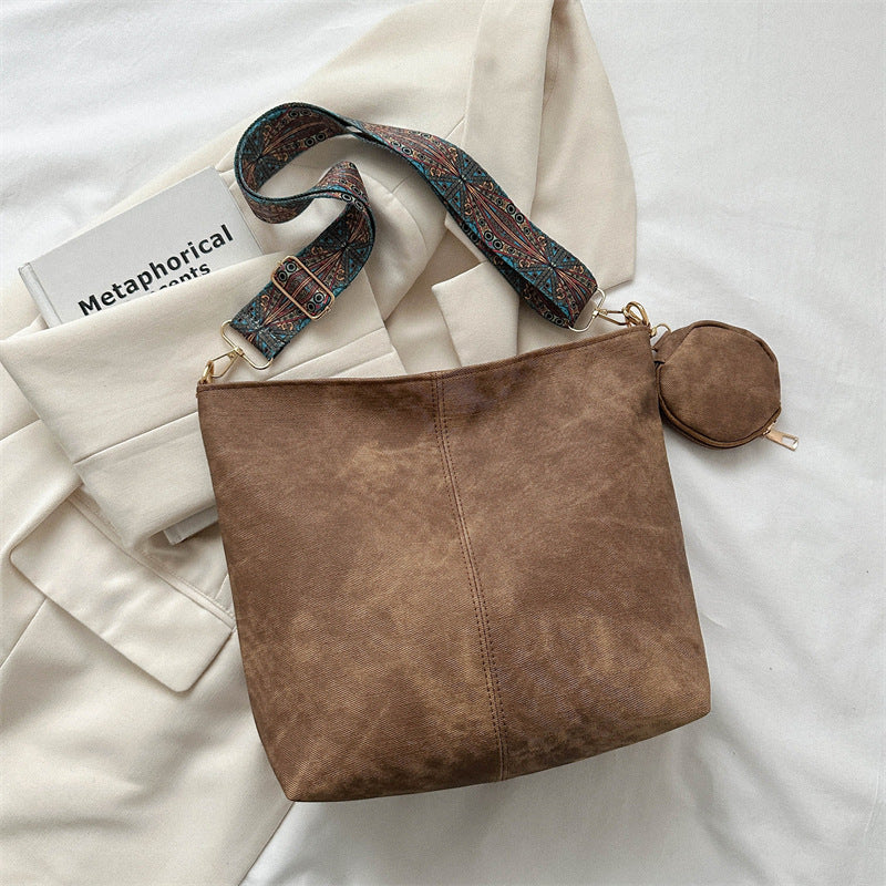 Sac Vintage à Bandoulière Large