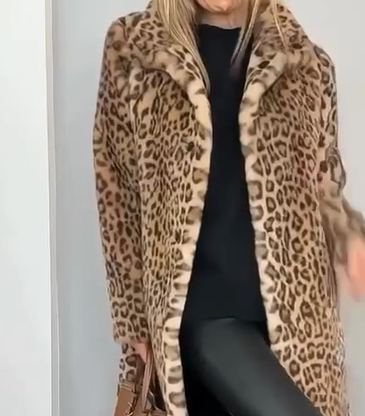 Léopard Savana : Manteau d’Hiver