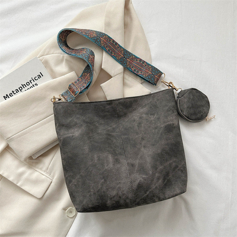 Sac Vintage à Bandoulière Large