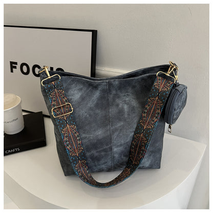 Sac Vintage à Bandoulière Large