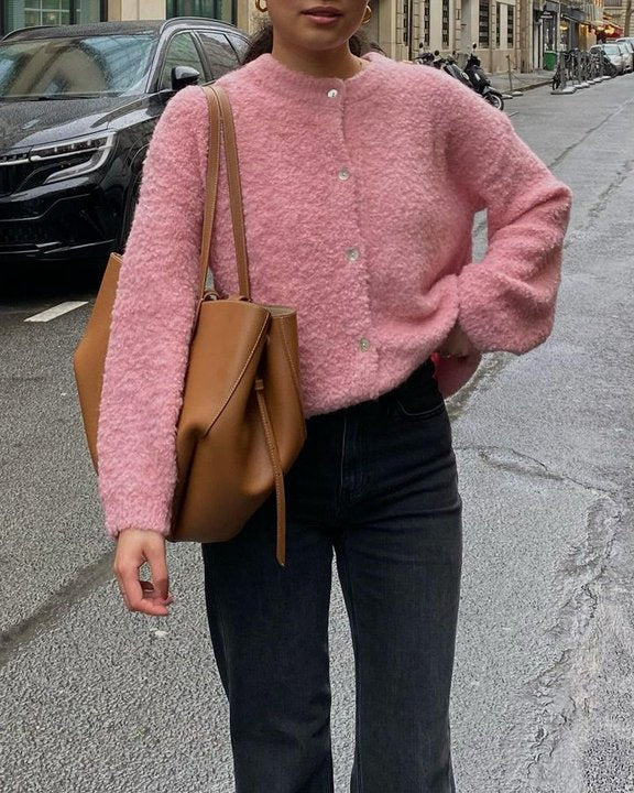 Soleia Gilet Luxe - Gilet Élégance Douce