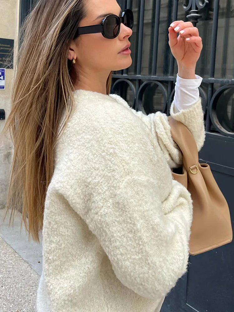 Soleia Gilet Luxe - Gilet Élégance Douce