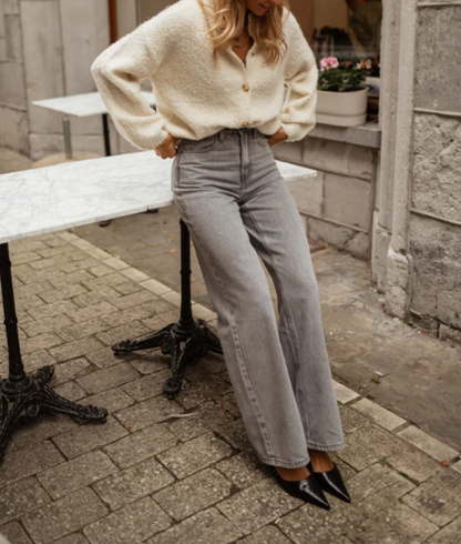 Soleia Gilet Luxe - Gilet Élégance Douce