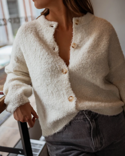 Soleia Gilet Luxe - Gilet Élégance Douce
