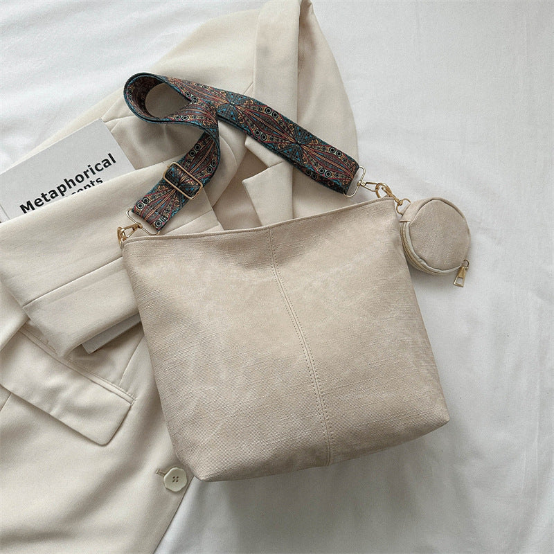 Sac Vintage à Bandoulière Large