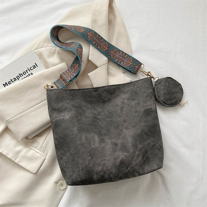 Sac Vintage à Bandoulière Large