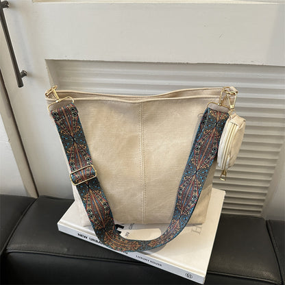 Sac Vintage à Bandoulière Large