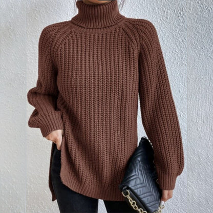Pull En Laine à Col Haut